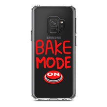 DistinctInk® Clear Shockproof Hybrid Case for Apple iPhone / Samsung Galaxy / Google Pixel - Bake Mode On