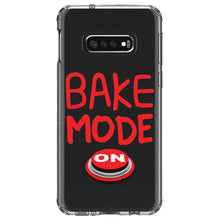 DistinctInk® Clear Shockproof Hybrid Case for Apple iPhone / Samsung Galaxy / Google Pixel - Bake Mode On