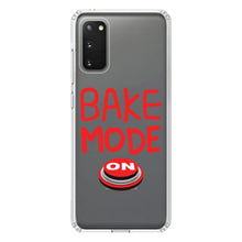 DistinctInk® Clear Shockproof Hybrid Case for Apple iPhone / Samsung Galaxy / Google Pixel - Bake Mode On