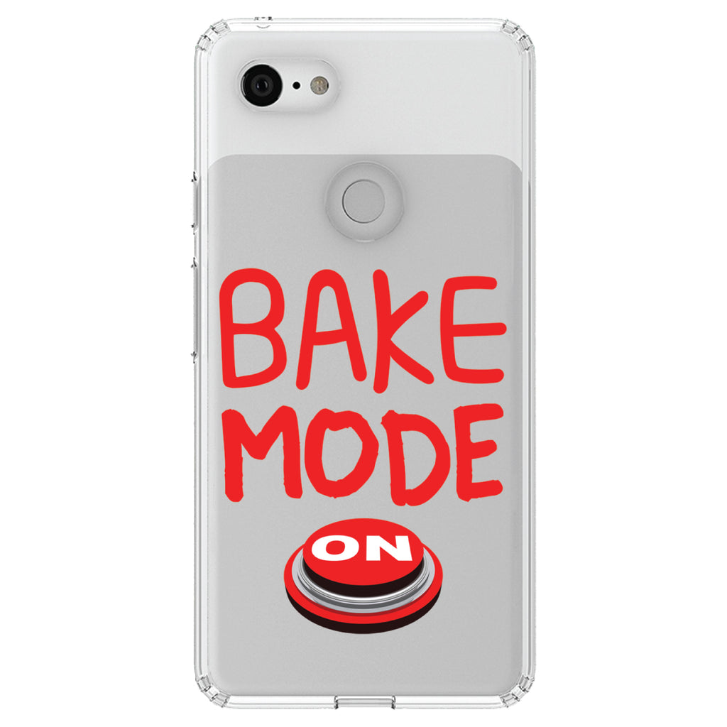 Bake Mode On Clear Shockproof iPhone Case, view 22