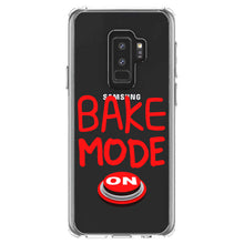 DistinctInk® Clear Shockproof Hybrid Case for Apple iPhone / Samsung Galaxy / Google Pixel - Bake Mode On