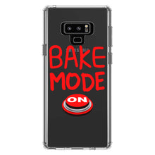 DistinctInk® Clear Shockproof Hybrid Case for Apple iPhone / Samsung Galaxy / Google Pixel - Bake Mode On