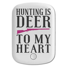 DistinctInk Magnetic Battery Pack, Wireless Portable Charger with USB-C Cable, Compatible with MagSafe iPhone 14 / 13 / 12 Series - Hunting is DEER to My Heart