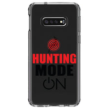 DistinctInk® Clear Shockproof Hybrid Case for Apple iPhone / Samsung Galaxy / Google Pixel - Hunting Mode - ON