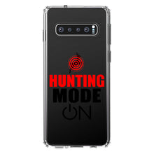 DistinctInk® Clear Shockproof Hybrid Case for Apple iPhone / Samsung Galaxy / Google Pixel - Hunting Mode - ON