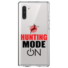 DistinctInk® Clear Shockproof Hybrid Case for Apple iPhone / Samsung Galaxy / Google Pixel - Hunting Mode - ON