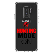 DistinctInk® Clear Shockproof Hybrid Case for Apple iPhone / Samsung Galaxy / Google Pixel - Hunting Mode - ON