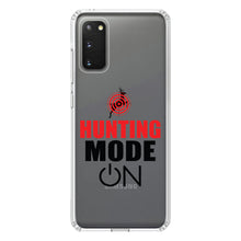 DistinctInk® Clear Shockproof Hybrid Case for Apple iPhone / Samsung Galaxy / Google Pixel - Hunting Mode - ON
