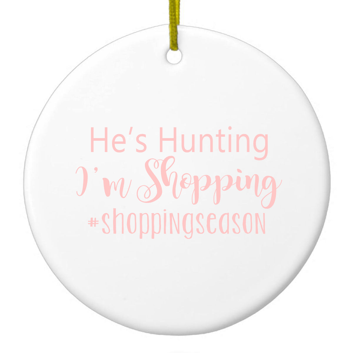 #shoppingseason Ceramic Ornament