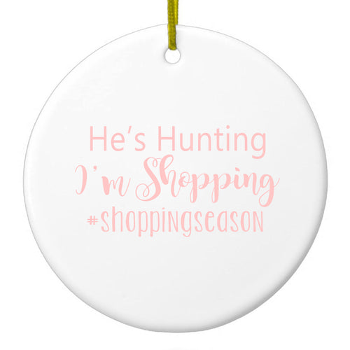 #shoppingseason Ceramic Ornament