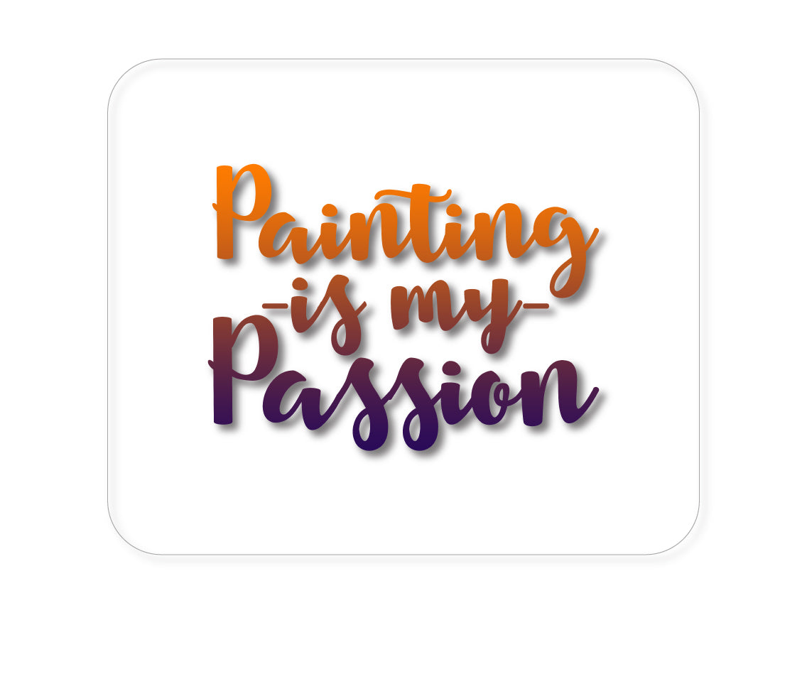 DistinctInk Custom Foam Rubber Mouse Pad - 1/4
