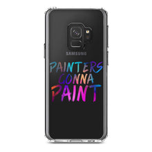 DistinctInk® Clear Shockproof Hybrid Case for Apple iPhone / Samsung Galaxy / Google Pixel - Painters Gonna Paint