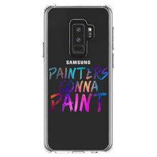 DistinctInk® Clear Shockproof Hybrid Case for Apple iPhone / Samsung Galaxy / Google Pixel - Painters Gonna Paint