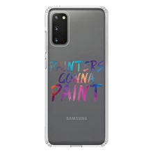DistinctInk® Clear Shockproof Hybrid Case for Apple iPhone / Samsung Galaxy / Google Pixel - Painters Gonna Paint