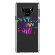 DistinctInk® Clear Shockproof Hybrid Case for Apple iPhone / Samsung Galaxy / Google Pixel - Painters Gonna Paint