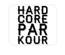 DistinctInk Custom Foam Rubber Mouse Pad - 1/4" Thick - Hard Core Parkour