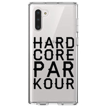 DistinctInk® Clear Shockproof Hybrid Case for Apple iPhone / Samsung Galaxy / Google Pixel - Hard Core Parkour