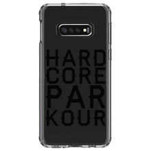 DistinctInk® Clear Shockproof Hybrid Case for Apple iPhone / Samsung Galaxy / Google Pixel - Hard Core Parkour