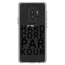 DistinctInk® Clear Shockproof Hybrid Case for Apple iPhone / Samsung Galaxy / Google Pixel - Hard Core Parkour