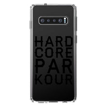 DistinctInk® Clear Shockproof Hybrid Case for Apple iPhone / Samsung Galaxy / Google Pixel - Hard Core Parkour