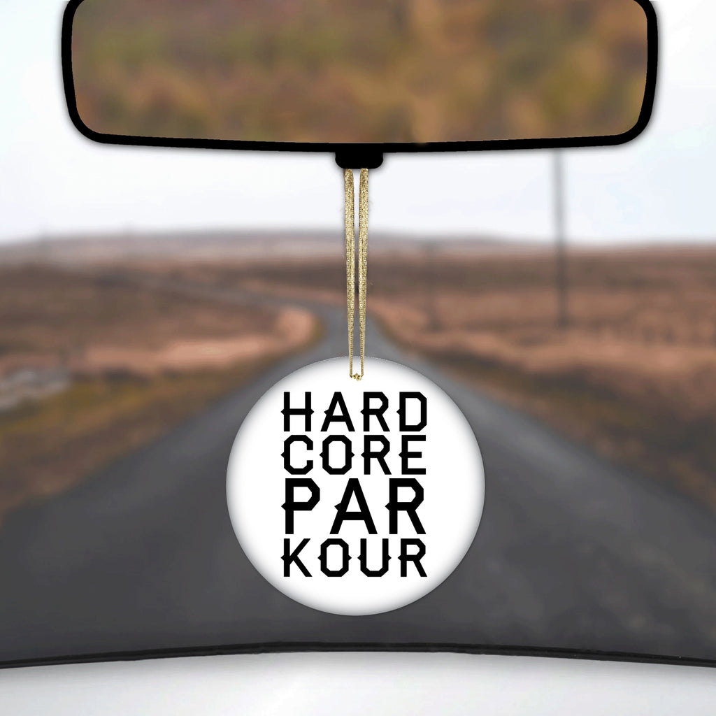 Hard Core Parkour Ceramic Ornament, view 3