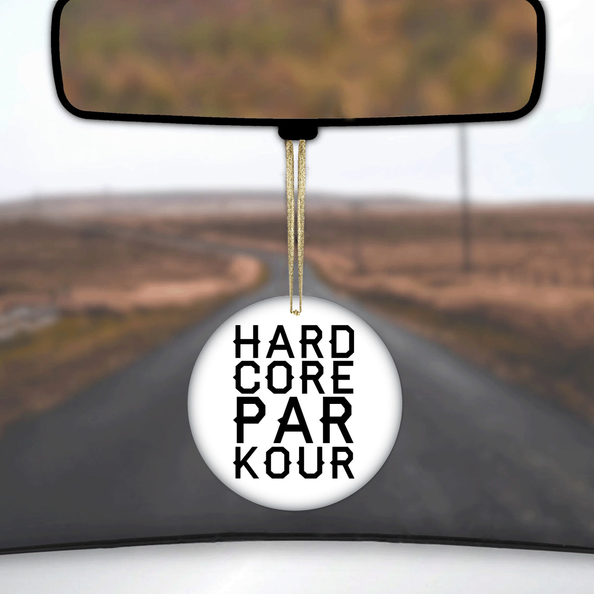 Hard Core Parkour Ceramic Ornament, view 3