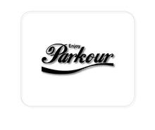 DistinctInk Custom Foam Rubber Mouse Pad - 1/4" Thick - Enjoy Parkour