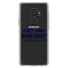 DistinctInk® Clear Shockproof Hybrid Case for Apple iPhone / Samsung Galaxy / Google Pixel - Fart Joke Apologist I Think They're a Gas