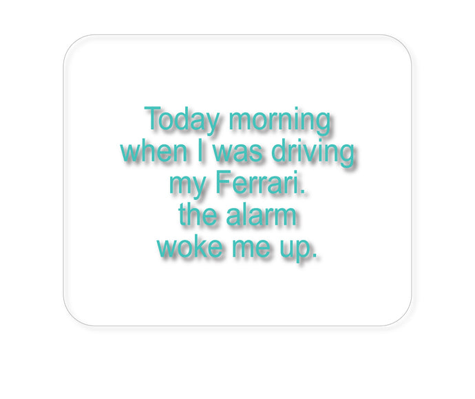 DistinctInk Custom Foam Rubber Mouse Pad - 1/4