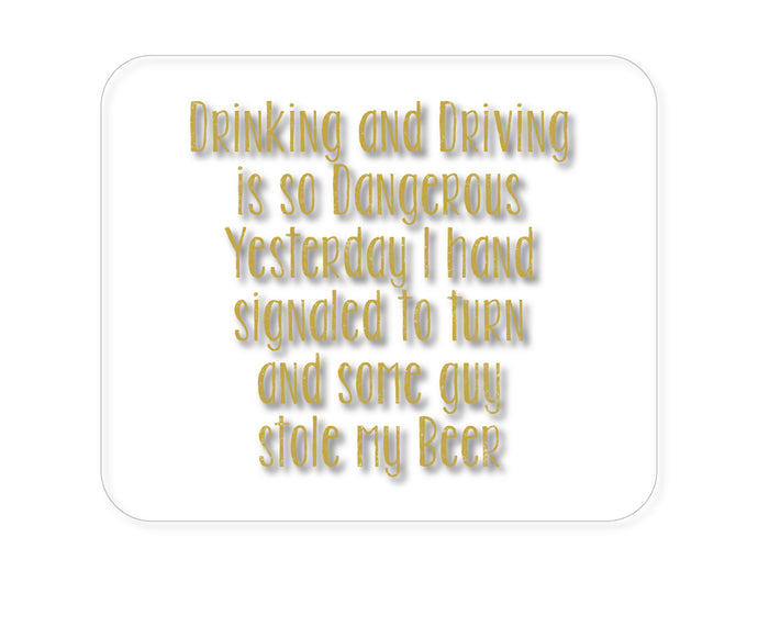 DistinctInk Custom Foam Rubber Mouse Pad - 1/4