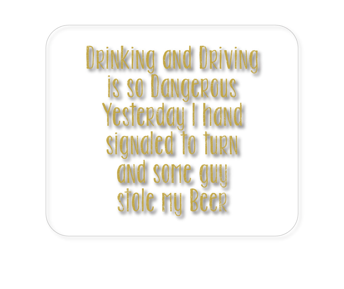 DistinctInk Custom Foam Rubber Mouse Pad - 1/4