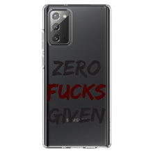 DistinctInk® Clear Shockproof Hybrid Case for Apple iPhone / Samsung Galaxy / Google Pixel - Zero F's Given