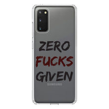 DistinctInk® Clear Shockproof Hybrid Case for Apple iPhone / Samsung Galaxy / Google Pixel - Zero F's Given