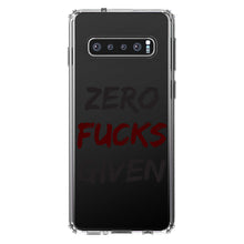 DistinctInk® Clear Shockproof Hybrid Case for Apple iPhone / Samsung Galaxy / Google Pixel - Zero F's Given