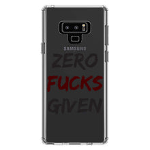 DistinctInk® Clear Shockproof Hybrid Case for Apple iPhone / Samsung Galaxy / Google Pixel - Zero F's Given