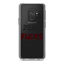 DistinctInk® Clear Shockproof Hybrid Case for Apple iPhone / Samsung Galaxy / Google Pixel - Zero F's Given