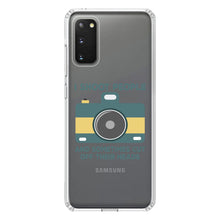 DistinctInk® Clear Shockproof Hybrid Case for Apple iPhone / Samsung Galaxy / Google Pixel - I Shoot People - Photography