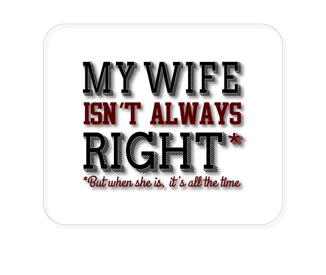 DistinctInk Custom Foam Rubber Mouse Pad - 1/4