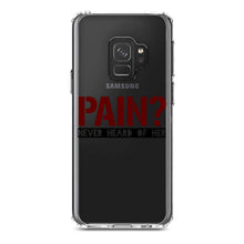 DistinctInk® Clear Shockproof Hybrid Case for Apple iPhone / Samsung Galaxy / Google Pixel - Pain?  Never Heard of Her