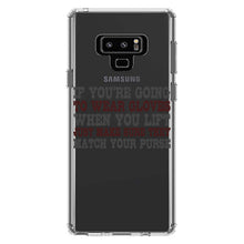 DistinctInk® Clear Shockproof Hybrid Case for Apple iPhone / Samsung Galaxy / Google Pixel - Wear Gloves When You Lift - Match Your Purse
