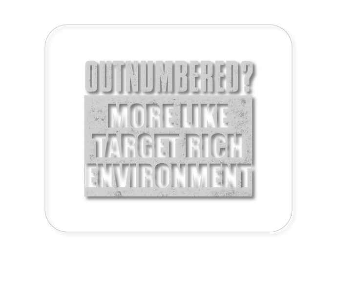 DistinctInk Custom Foam Rubber Mouse Pad - 1/4