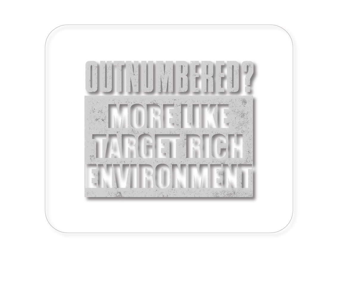 DistinctInk Custom Foam Rubber Mouse Pad - 1/4
