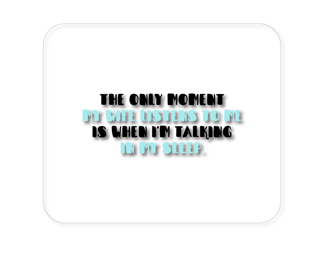 DistinctInk Custom Foam Rubber Mouse Pad - 1/4
