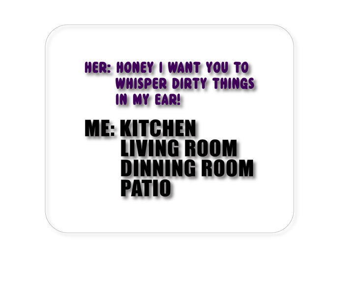 DistinctInk Custom Foam Rubber Mouse Pad - 1/4