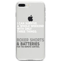 DistinctInk® Clear Shockproof Hybrid Case for Apple iPhone / Samsung Galaxy / Google Pixel - Can Survive with Only Beer Boxers Batteries