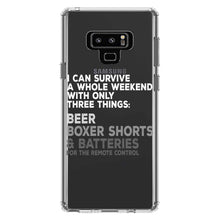 DistinctInk® Clear Shockproof Hybrid Case for Apple iPhone / Samsung Galaxy / Google Pixel - Can Survive with Only Beer Boxers Batteries