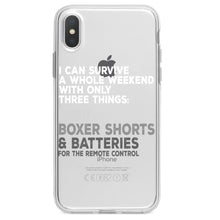 DistinctInk® Clear Shockproof Hybrid Case for Apple iPhone / Samsung Galaxy / Google Pixel - Can Survive with Only Beer Boxers Batteries