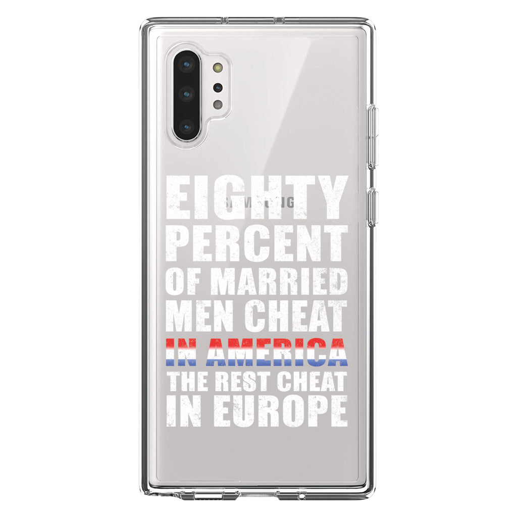 Married Men Cheat in America Clear Shockproof iPhone Case, view 10