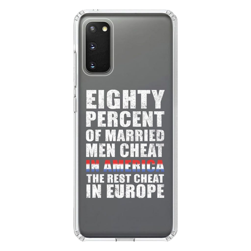 Married Men Cheat in America Clear Shockproof iPhone Case, view 15