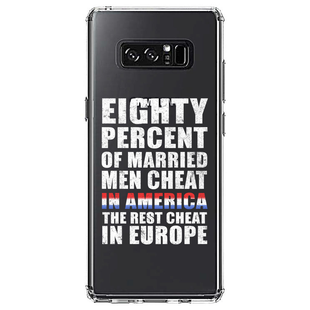 Married Men Cheat in America Clear Shockproof iPhone Case, view 12